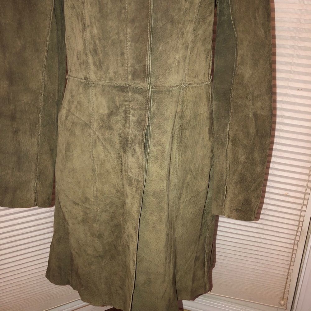 John Carlisle Leather Coat - Picture 5 of 9